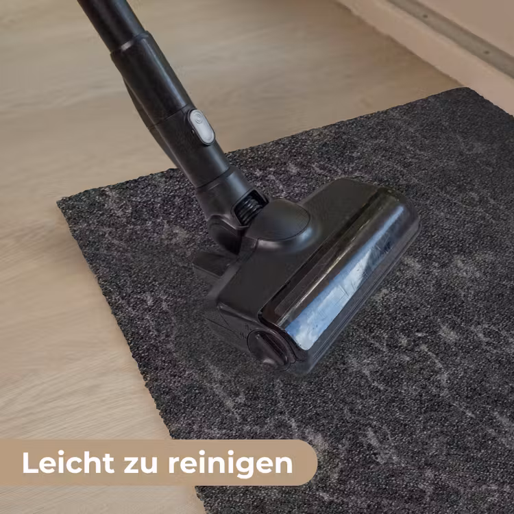 Marmer - Aders - Zwart Deurmat klein 898 -reinigen_DE