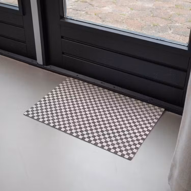 Marmer - Patroon - Grijs Deurmat klein 898 -sfeer2