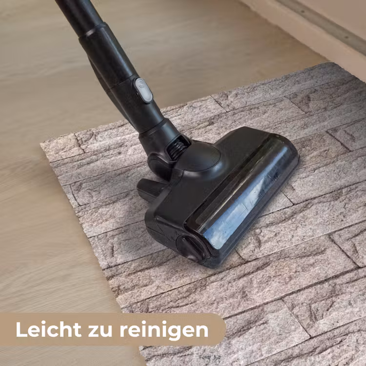 Muur - Steen - Ruw - Beige - Textuur Deurmat klein -reinigen_DE