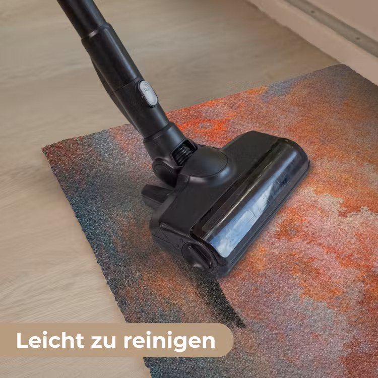 Zee - Boot - Wolken - Oranje Deurmat klein -reinigen_DE