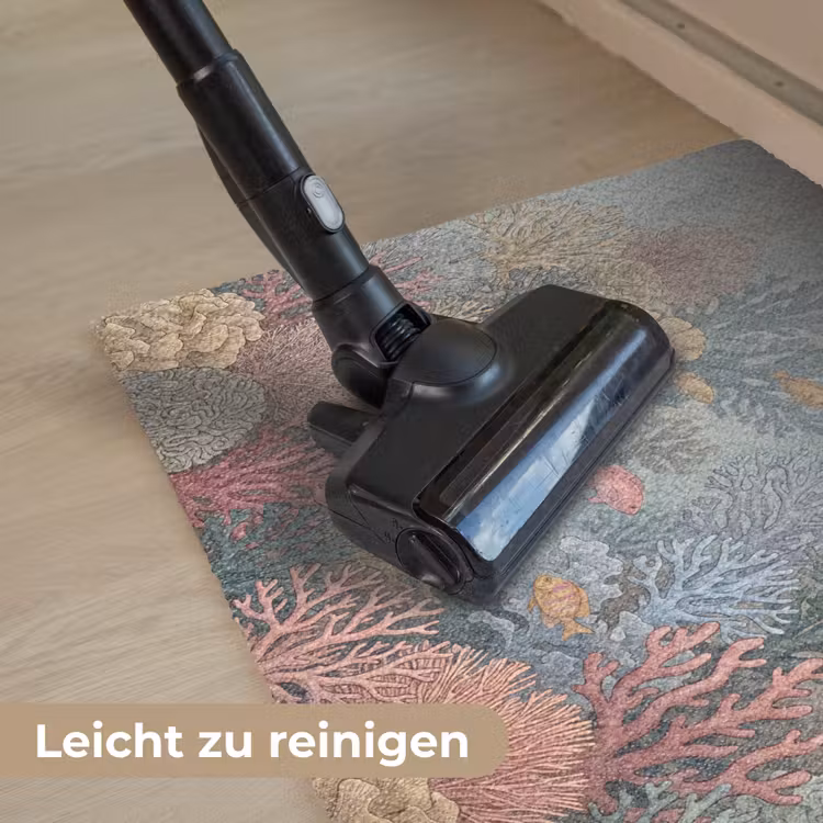 Zee - Koraal - Vis - Natuur - Kleurrijk Deurmat klein -reinigen_DE