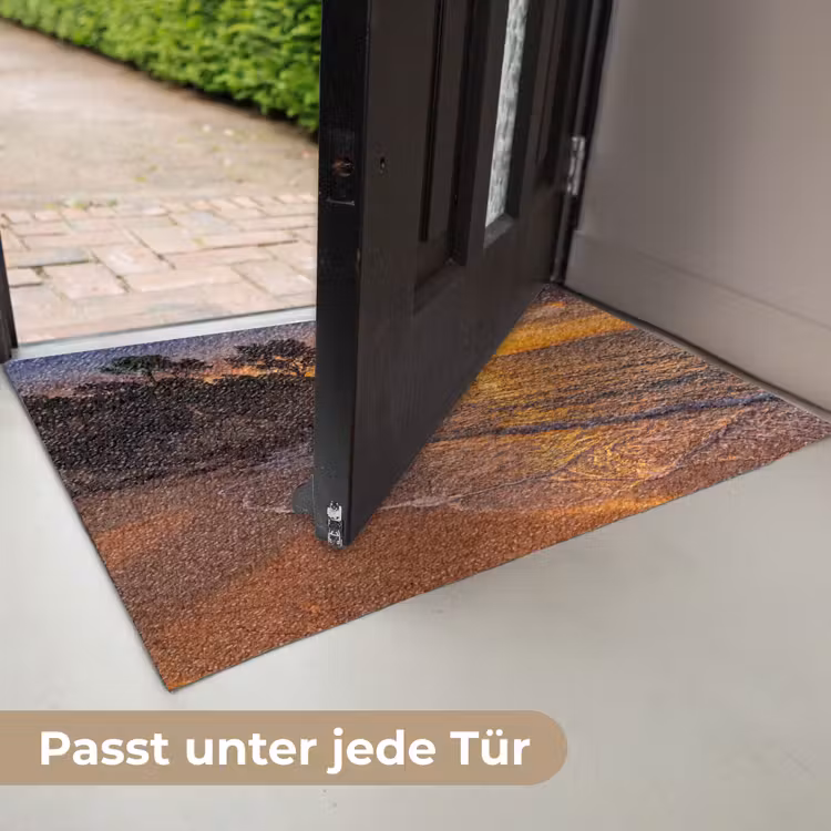 Zee - Kust - Zonsondergang - Natuur - Oranje Deurmat klein -USP_DE