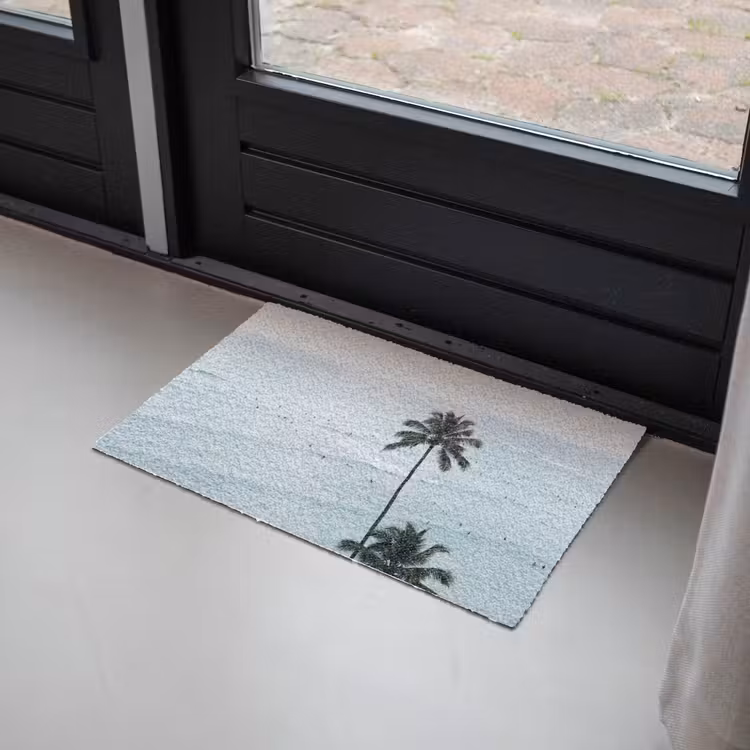Oceaan - Palmbomen - Surfers Deurmat klein -sfeer2