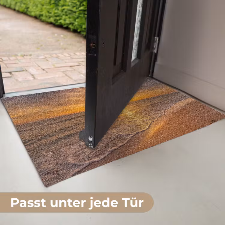 Zee - Zonsondergang - Golven - Kust - Oranje Deurmat klein -USP_DE