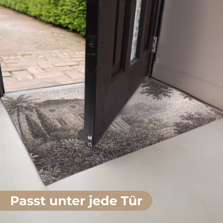 Zee - Villa - Beige Deurmat klein -USP_DE