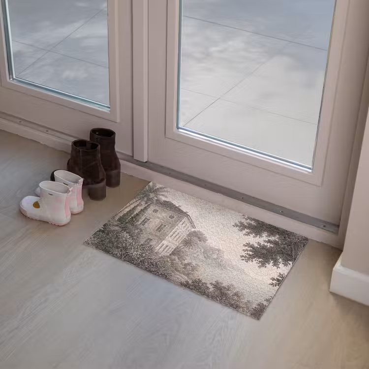 Zee - Villa - Beige Deurmat klein -sfeer3