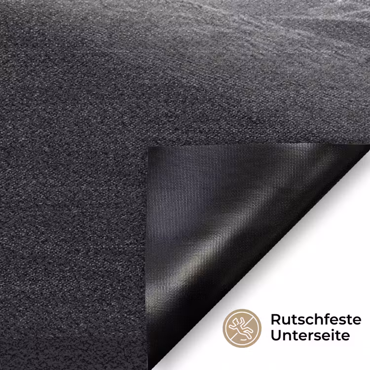 Mens - Kameel - Zandduin - Natuur - Monochroom Deurmat klein -antislip_DE