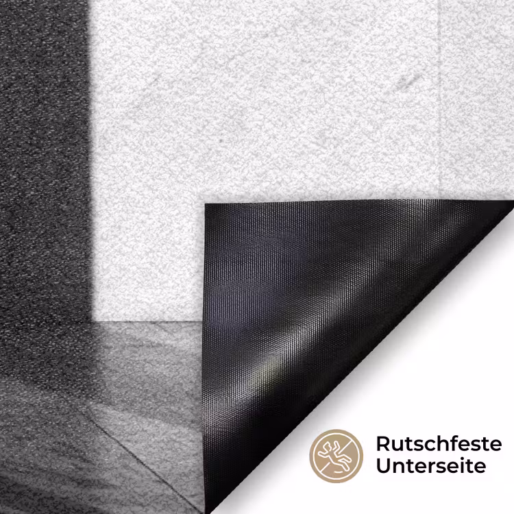 Mensen - Schaduw - Dans - Zwart-wit - Liefde Deurmat klein -antislip_DE
