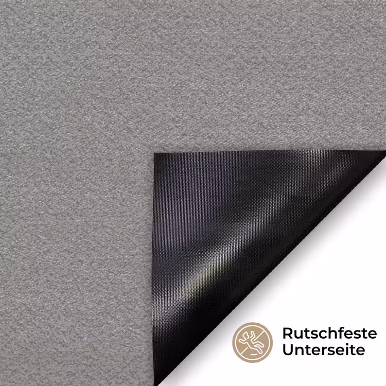 Mineral - Grey - Grijs Deurmat klein 898 -antislip_DE
