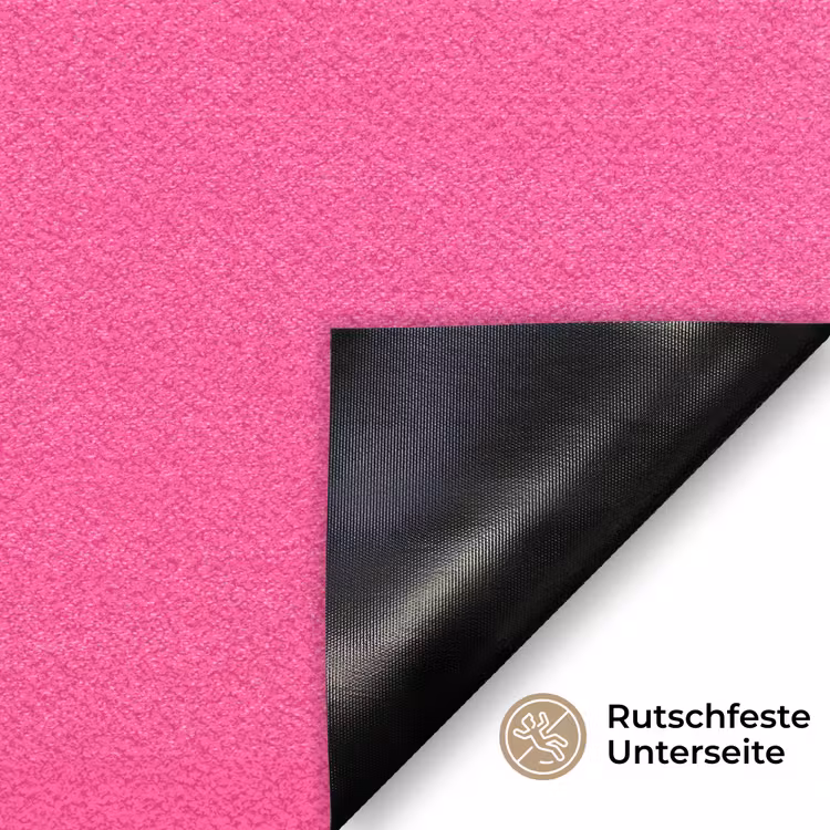 Minimalistisch - Oog - Roze Deurmat klein -antislip_DE