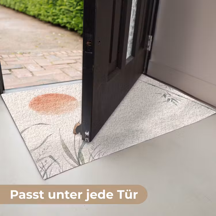 Minimalistisch - Bamboe - Groen Deurmat klein -USP_DE