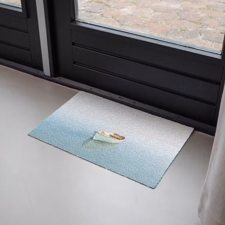 Minimalistisch - Boot - Zee Deurmat klein -sfeer2
