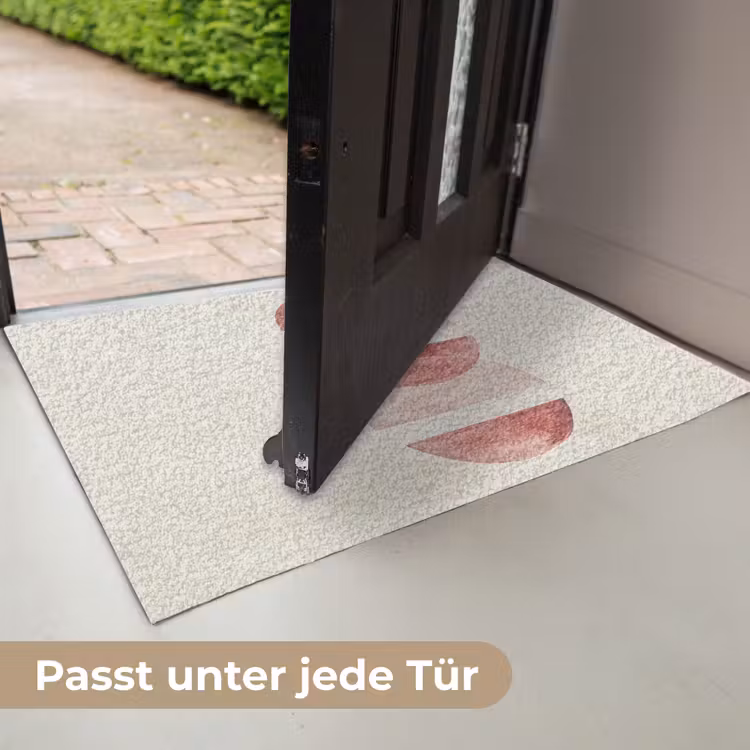 Minimalistisch - Cirkels - Roze Deurmat klein -USP_DE