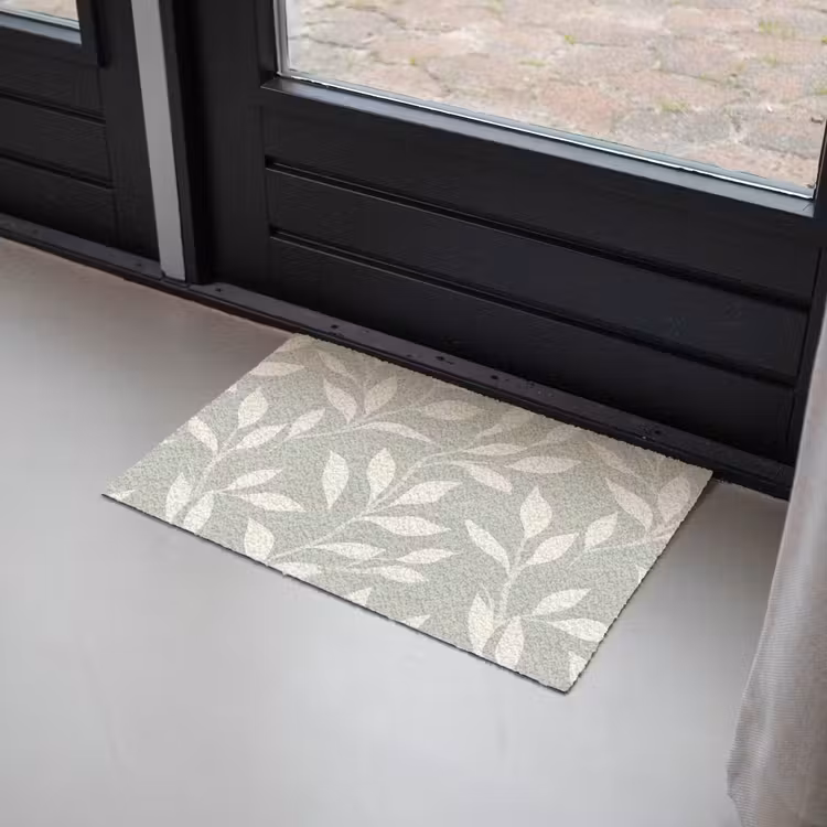 Minimalistisch - Patroon - Groen Deurmat klein 898 -sfeer2