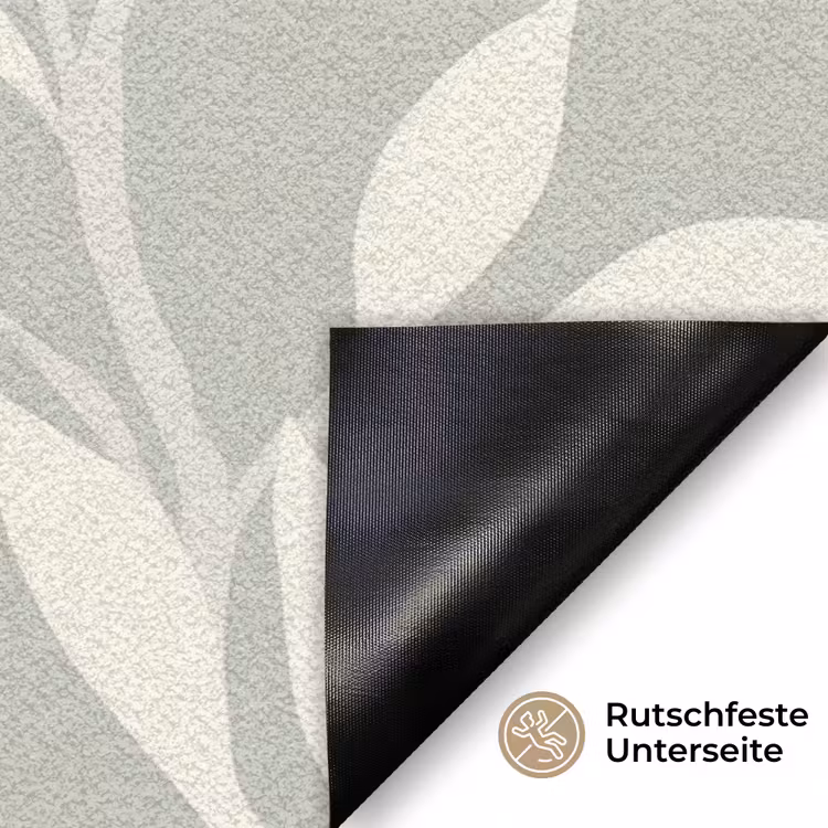 Minimalistisch - Patroon - Groen Deurmat klein 898 -antislip_DE
