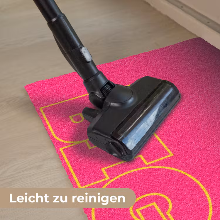 Minimalistisch - Roze - Dream big - Grafisch Deurmat klein -reinigen_DE