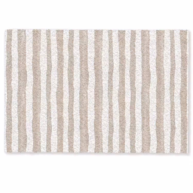 Minimalistisch - Strepen - Beige Deurmat klein 898 -zkaufland3d