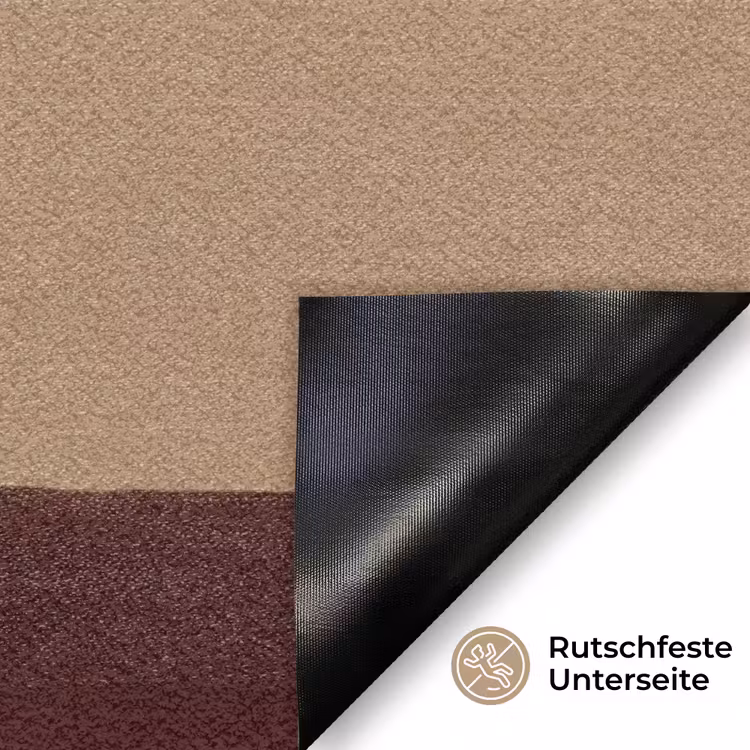 Minimalistisch - Vaas - Bloemen - Bruin Deurmat klein -antislip_DE