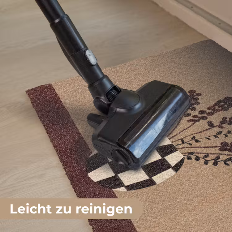 Minimalistisch - Vaas - Bloemen - Bruin Deurmat klein -reinigen_DE