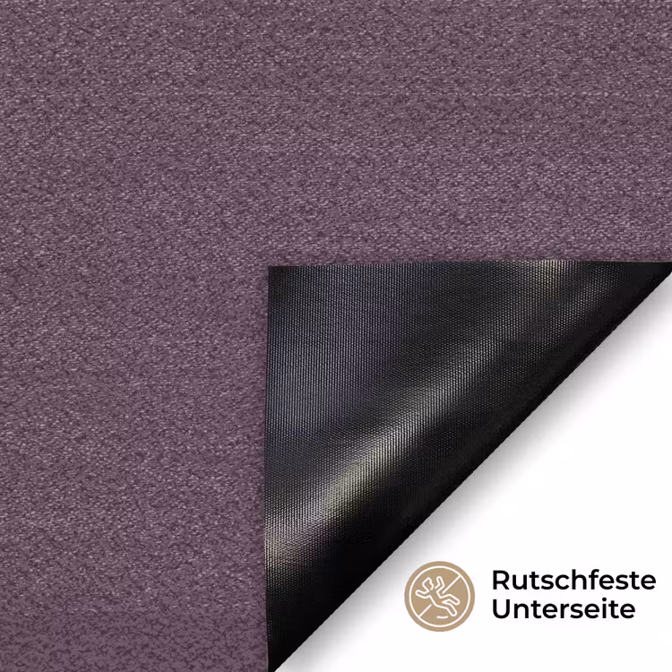 Midnight - Plum - Paars Deurmat klein 898 -antislip_DE