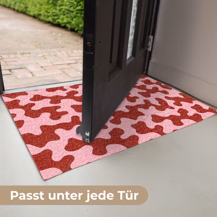 Modern - Abstract - Rood Deurmat klein 898 -USP_DE