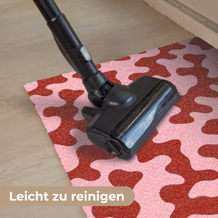Modern - Abstract - Rood Deurmat klein 898 -reinigen_DE