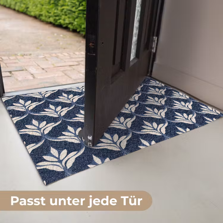 Modern - Ontwerp - Blauw Deurmat klein 898 -USP_DE