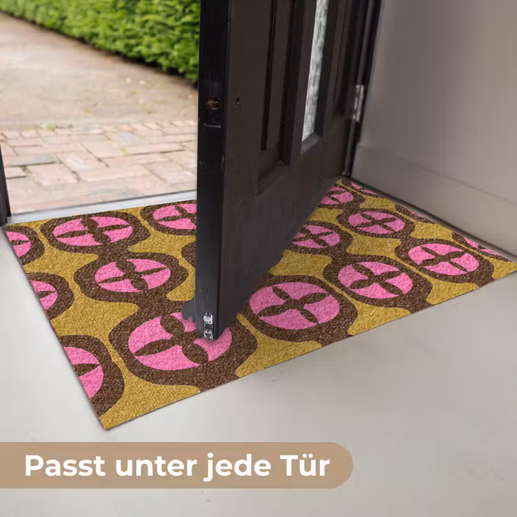 Modern - Patroon - Roze Deurmat klein 898 -USP_DE