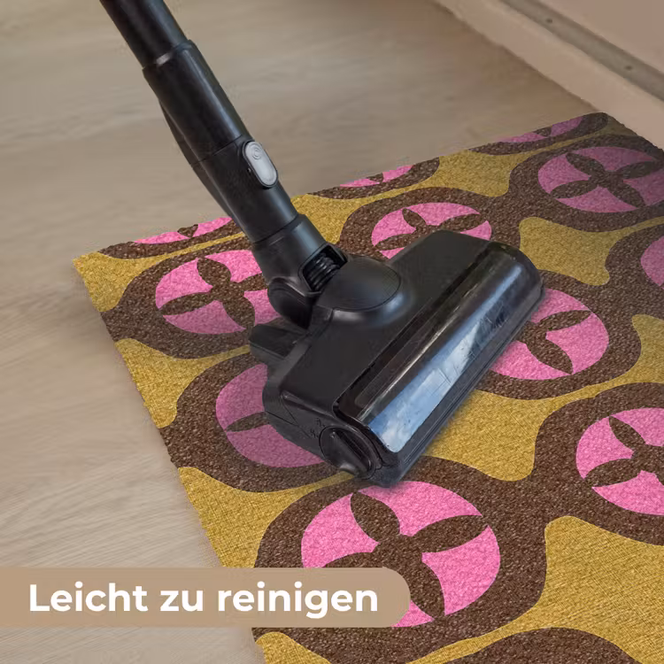 Modern - Patroon - Roze Deurmat klein 898 -reinigen_DE