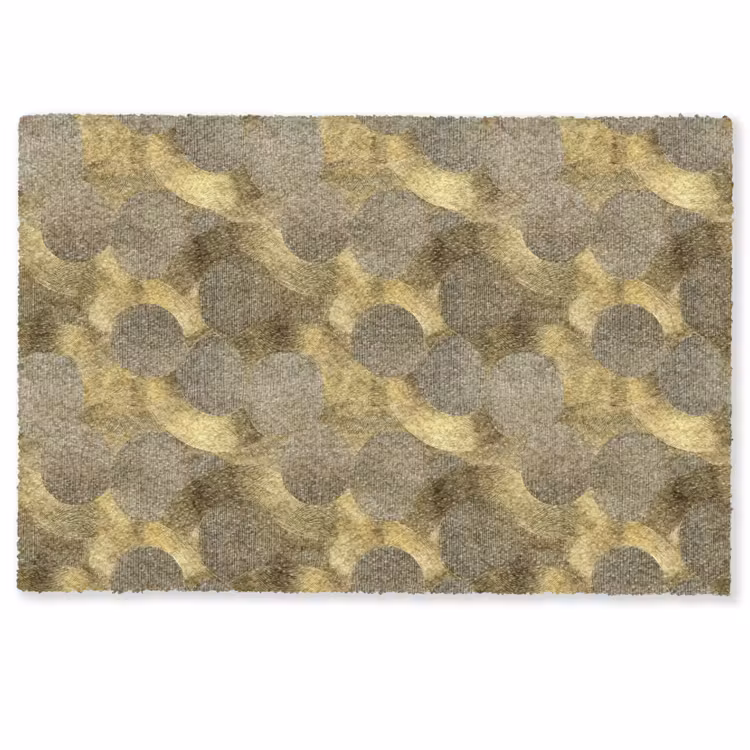 Modern - Geometrisch - Goud Deurmat klein 898 -zkaufland3d
