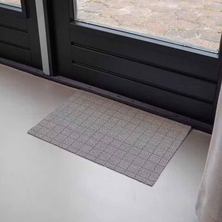 Modern - Patroon - Grijs Deurmat klein 898 -sfeer2