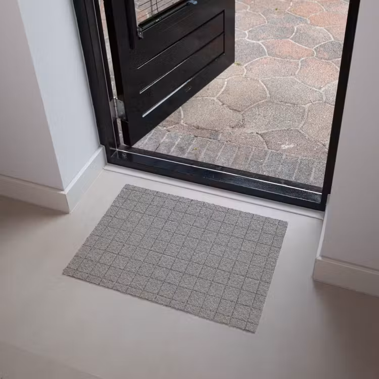 Modern - Patroon - Grijs Deurmat klein 898 -sfeer5