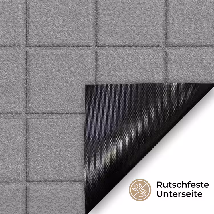 Modern - Patroon - Grijs Deurmat klein 898 -antislip_DE
