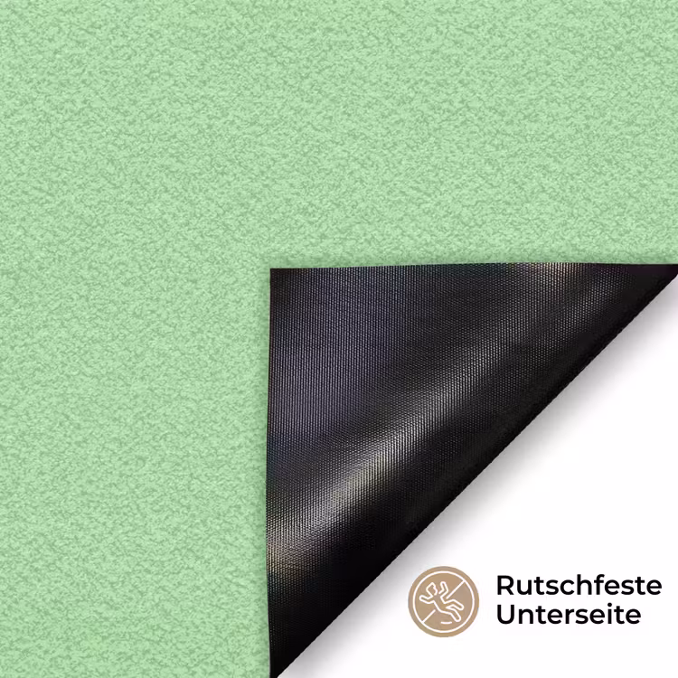 Mon cheri - Groen - Roze Deurmat klein -antislip_DE