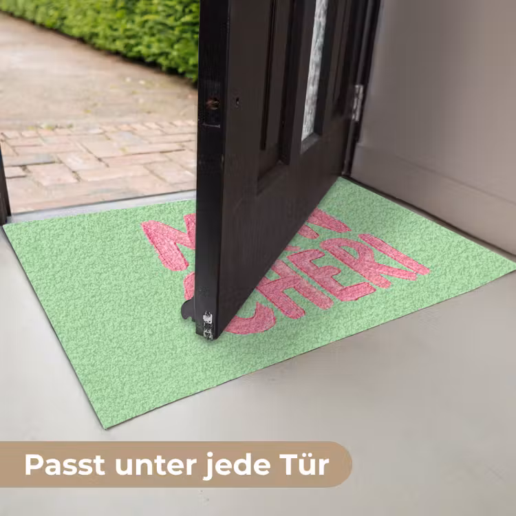 Mon cheri - Groen - Roze Deurmat klein -USP_DE