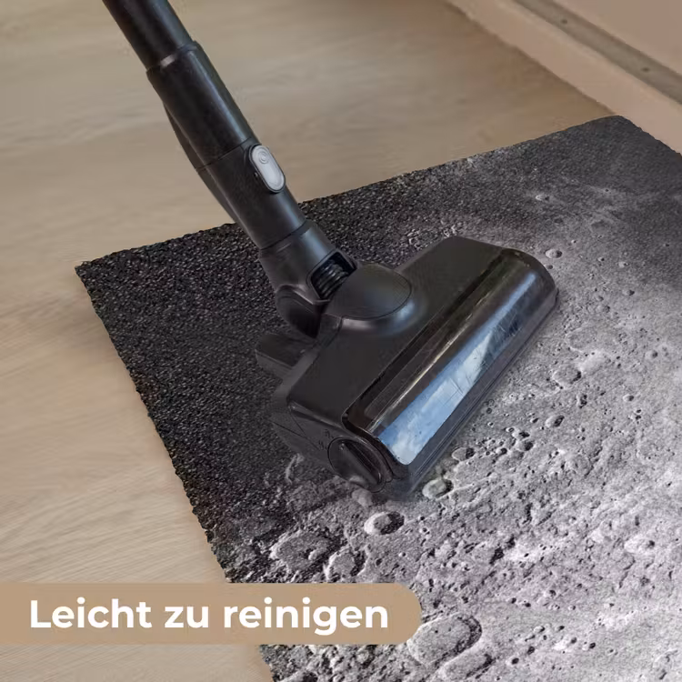 Fußmatte - Mond – Krater – Weltraum - Maan - Kraters - Ruimte Deurmat klein