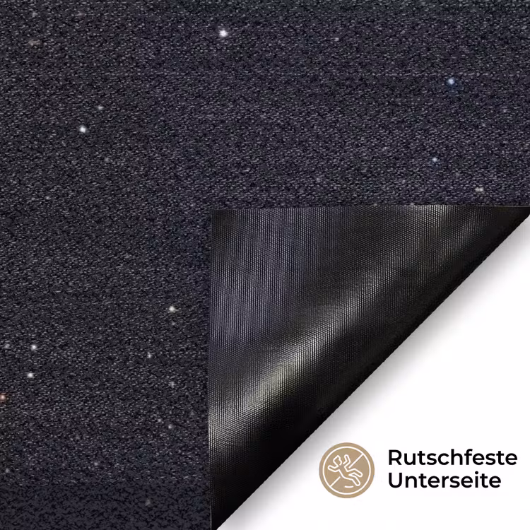 Fußmatte - Mond – Sterne – Weltraum - Maan - Sterren - Ruimte Deurmat klein