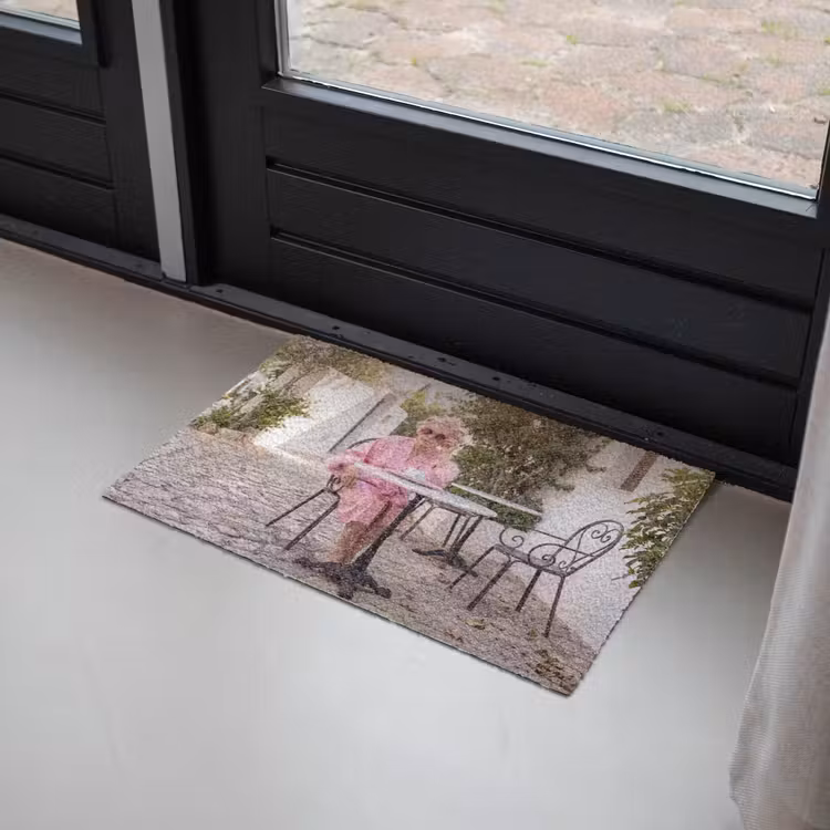 Ochtendjas - Krulspelden - Roze Deurmat klein -sfeer2