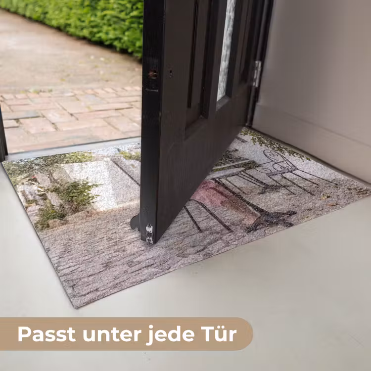 Ochtendjas - Krulspelden - Roze Deurmat klein -USP_DE