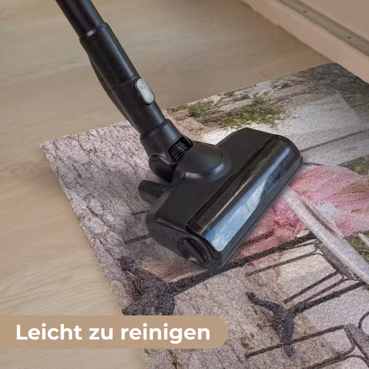Ochtendjas - Krulspelden - Roze Deurmat klein -reinigen_DE