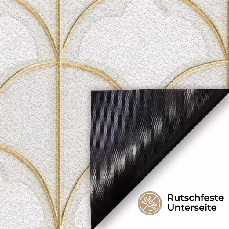 Mozaïek - Bogen - Goud Deurmat klein 898 -antislip_DE