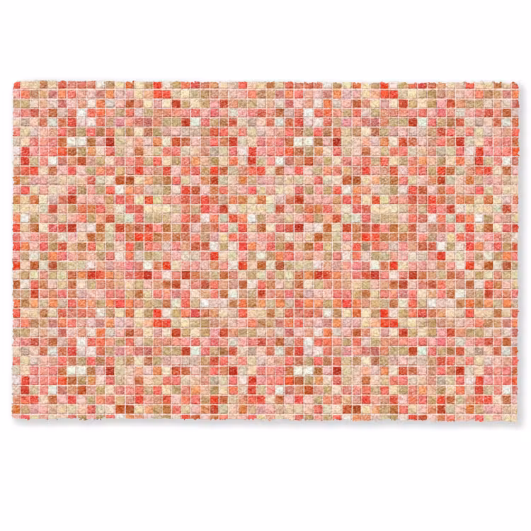 Mozaïek - Tegel - Patroon - Kleurrijk Deurmat klein 898 -zkaufland3d