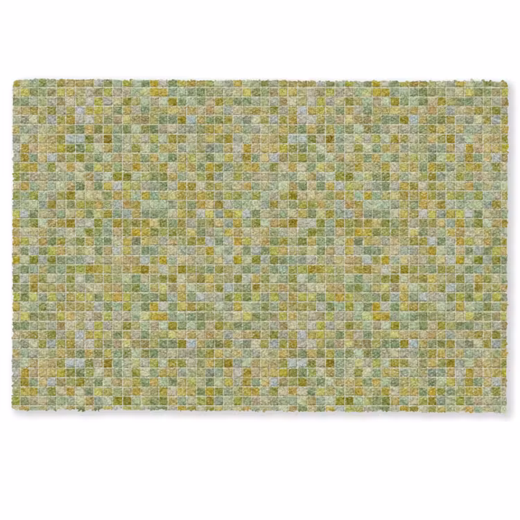 Mozaïek - Patroon - Groen Deurmat klein 898 -zkaufland3d