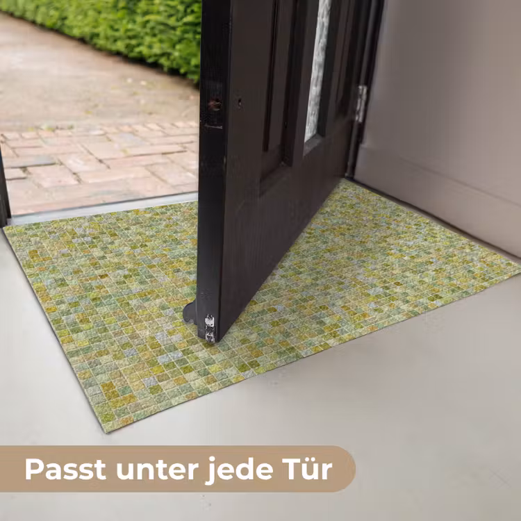 Mozaïek - Patroon - Groen Deurmat klein 898 -USP_DE