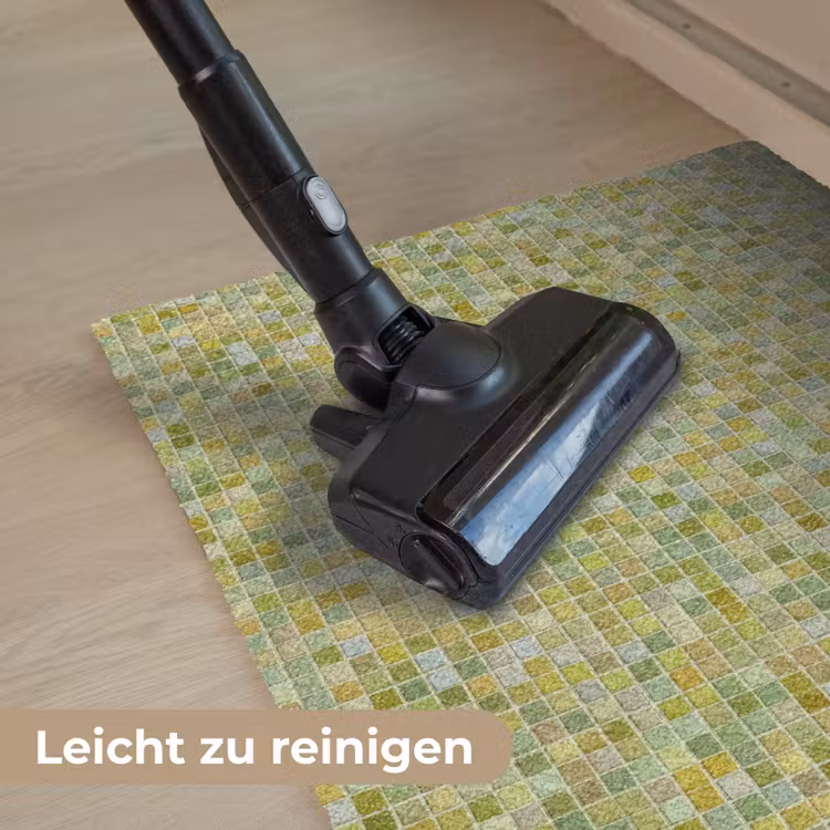 Mozaïek - Patroon - Groen Deurmat klein 898 -reinigen_DE