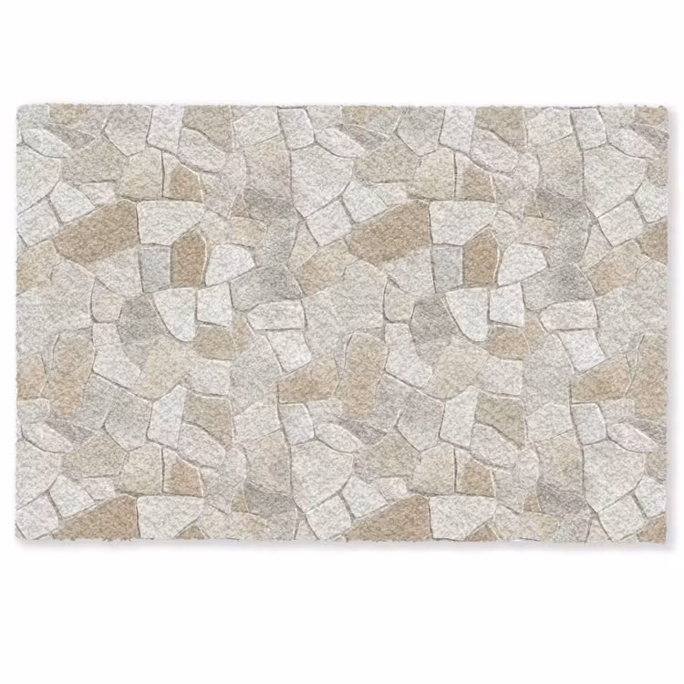 Mozaïek - Stenen - Beige Deurmat klein 898 -zkaufland3d