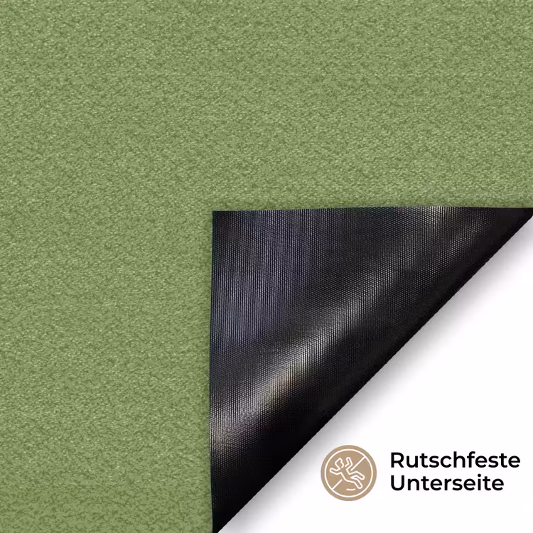 Moss - Green - Groen Deurmat klein 898 -antislip_DE