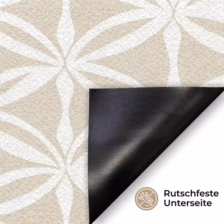 Motief - Modern - Beige Deurmat klein 898 -antislip_DE