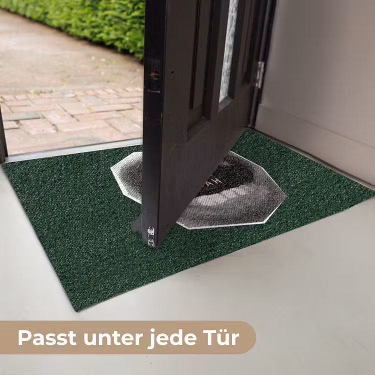 Mond - Groen - Illustratie - BLAH BLAH Deurmat klein -USP_DE