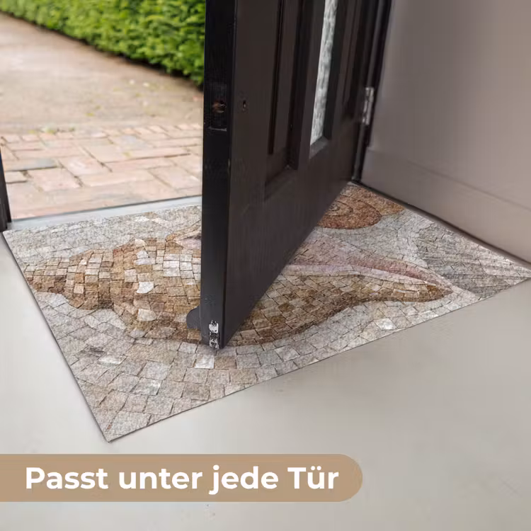 Schelp - Mozaïek - Zee - Beige - Modern Deurmat klein -USP_DE